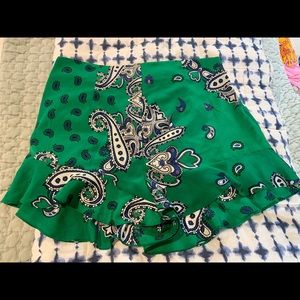 Colorful Zara shorts